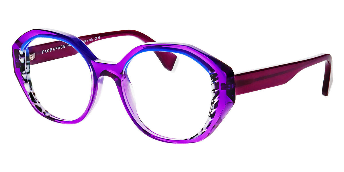 Face A Face® PLEATS 1 FAF PLEATS 1 2170 52 - Violet Light Transparent (2170) Eyeglasses