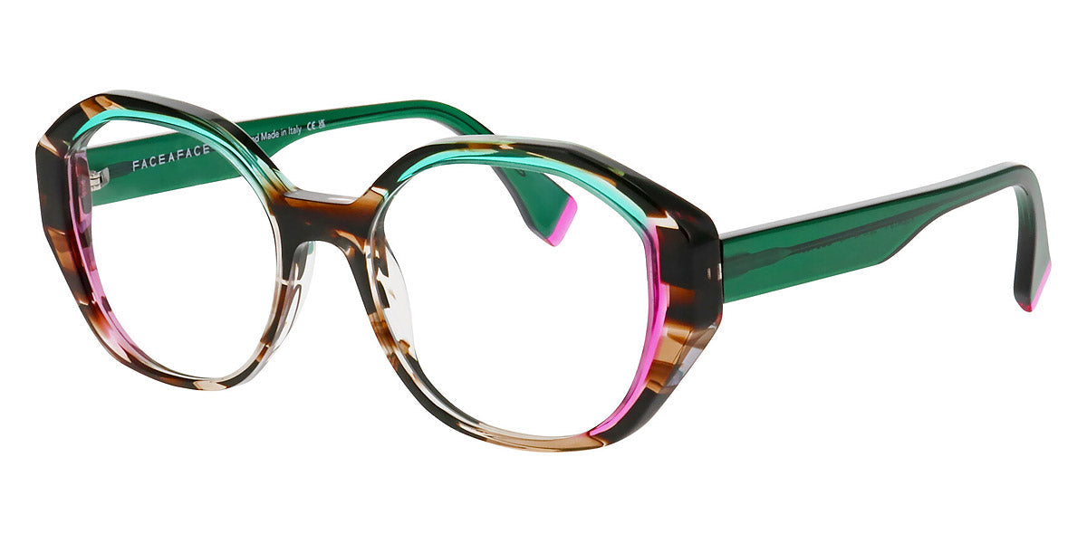 Face A Face® PLEATS 1 FAF PLEATS 1 4861 52 - Havana Storm Tortoise (4861) Eyeglasses