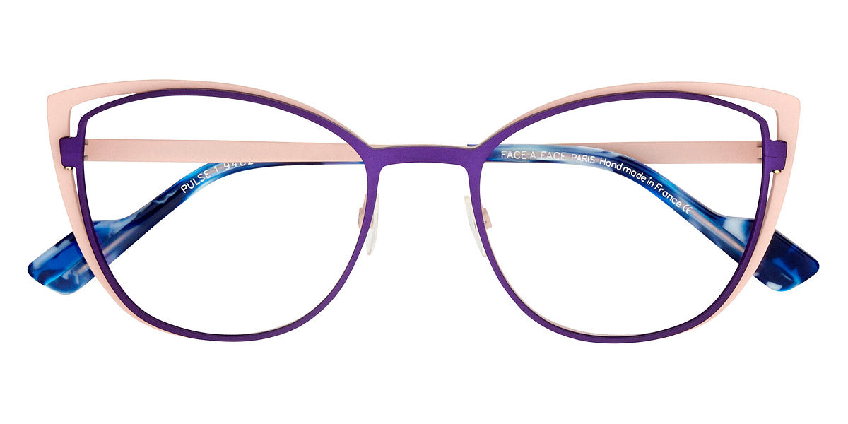 Face A Face® PULSE 1 FAF PULSE 1 9482 50 - Flashy Blue Majorelle (9482) Eyeglasses