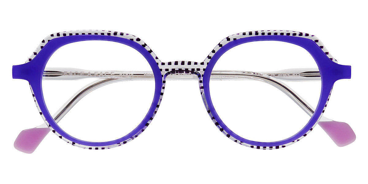 Face A Face® QUARTZ 1 FAF QUARTZ 1 4043 48 - Purple Dotted (4043) Eyeglasses