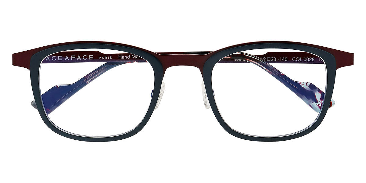 Face A Face® ROTKO 3 FAF ROTKO 3 0028 49 - Burgundy (0028) Eyeglasses