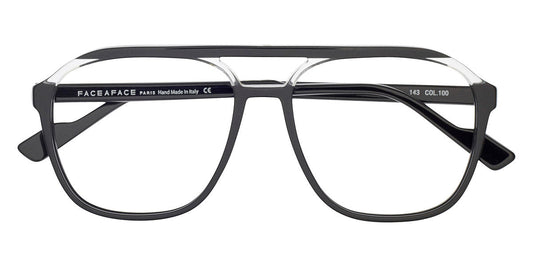 Face A Face® SEVEN 1 FAF SEVEN 1 100 57 - Black (100) Eyeglasses