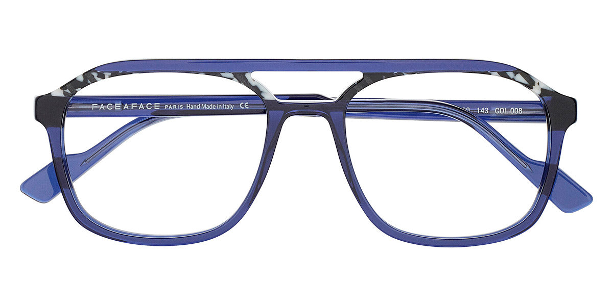 Face A Face® SEVEN 2 FAF SEVEN 2 008 53 - Ink Blue (008) Eyeglasses