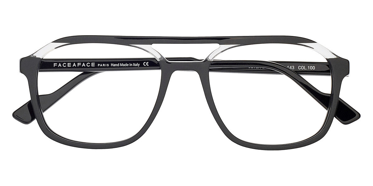 Face A Face® SEVEN 2 FAF SEVEN 2 100 53 - Black (100) Eyeglasses