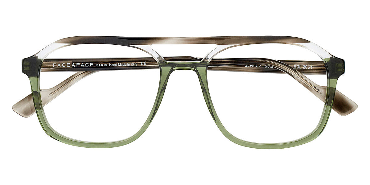 Face A Face® SEVEN 2 FAF SEVEN 2 2061 53 - Gray Transparent Tortoise (2061) Eyeglasses