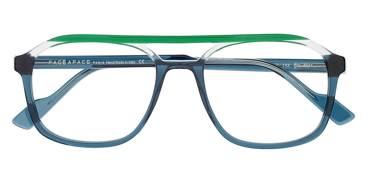 Face A Face® SEVEN 2 FAF SEVEN 2 4047 53 - Green Matisse (4047) Eyeglasses