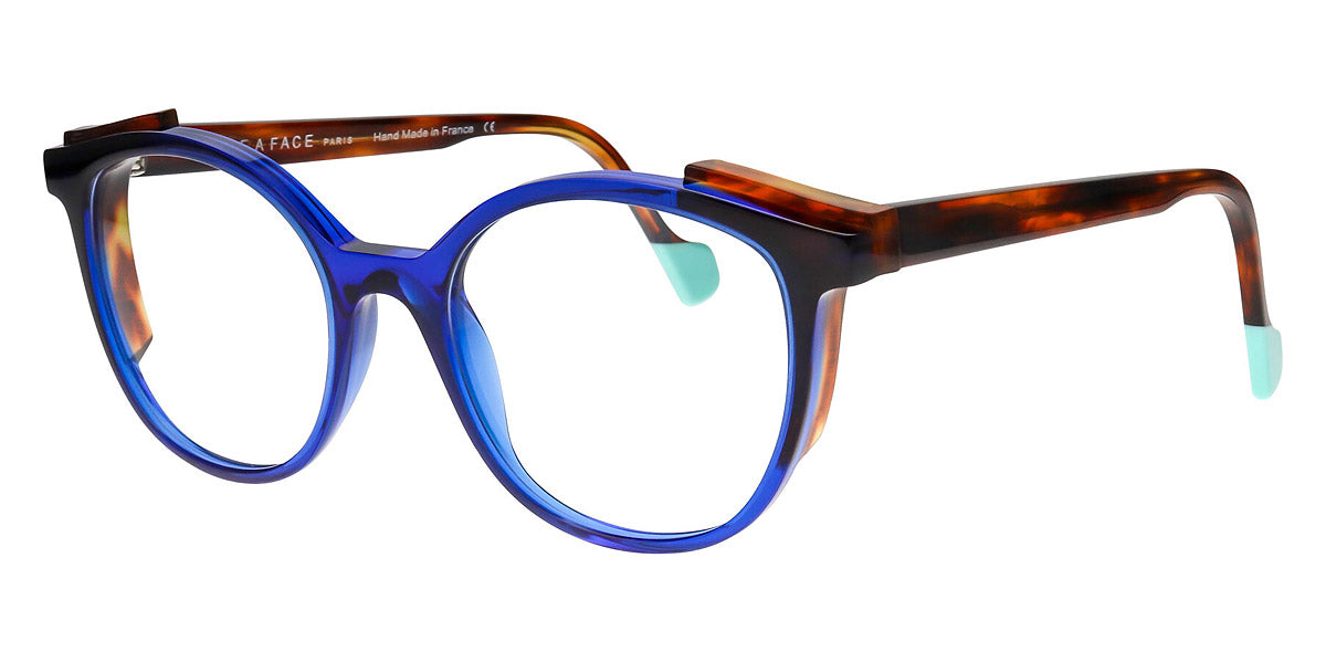 Face A Face® SHIFT 1 FAF SHIFT 1 1682 49 - Ultra Blue Transparent (1682) Eyeglasses