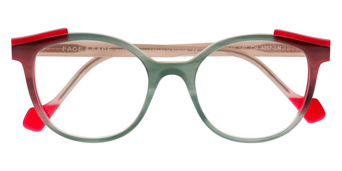 Face A Face® SHIFT 1 FAF SHIFT 1 4057 49 - Tortoise Green IrisГ© (4057) Eyeglasses