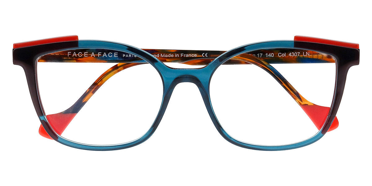 Face A Face® SHIFT 2 FAF SHIFT 2 4307 53 - Transparent Oil Blue (4307) Eyeglasses