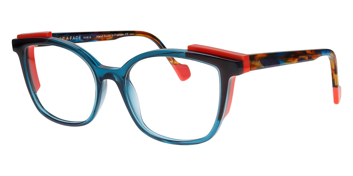 Face A Face® SHIFT 2 FAF SHIFT 2 4307 53 - Transparent Oil Blue (4307) Eyeglasses