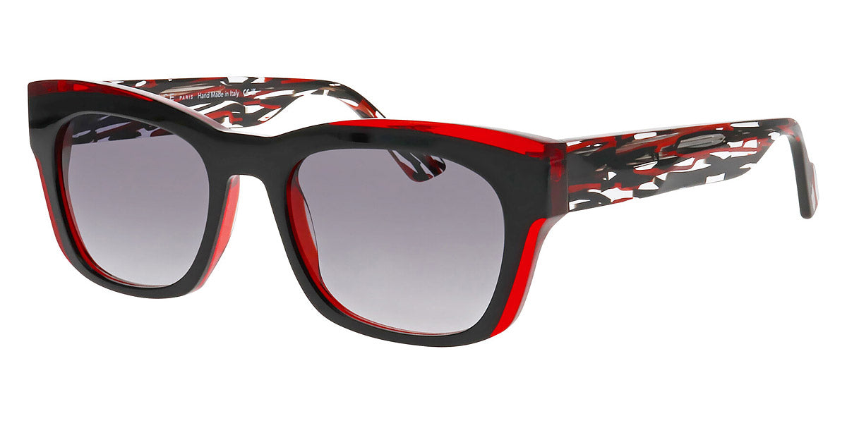 Face A Face® SHIRO 1 FAF SHIRO 1 1053 53 - Black/Red (1053) Sunglasses