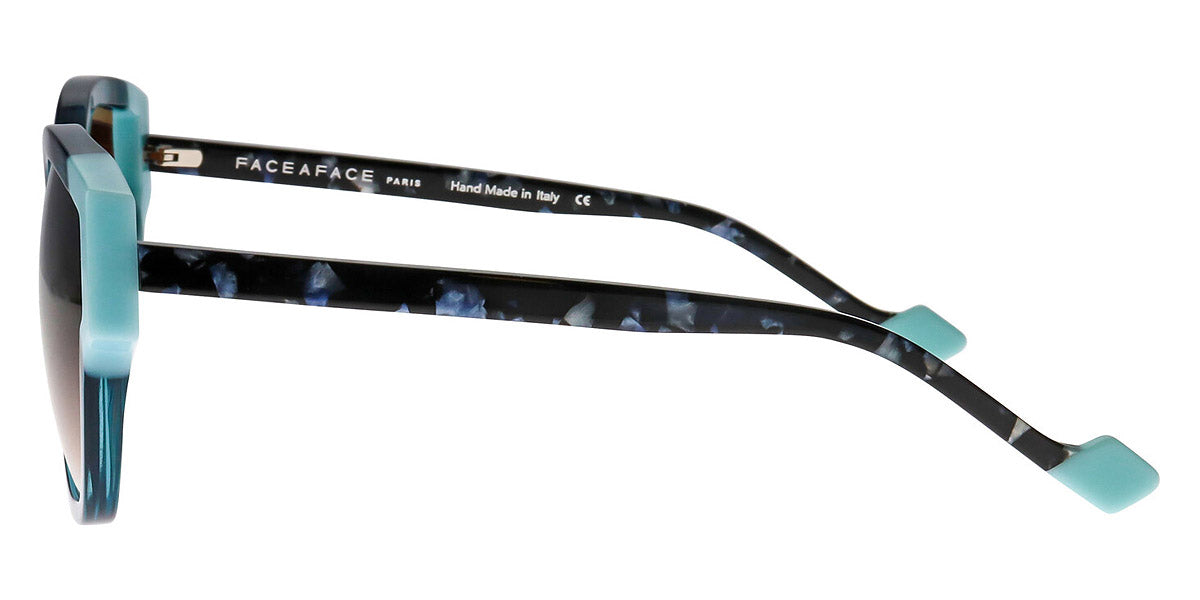 Face A Face® SPLIT 2 FAF SPLIT 2 3207 53 - Gray Blue Petrol Transparent (3207) Sunglasses