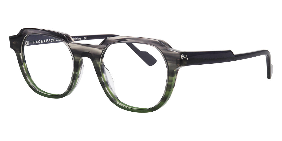 Face A Face® STAMP 1 FAF STAMP 1 3425 50 - Gradient Gray Green (3425) Eyeglasses