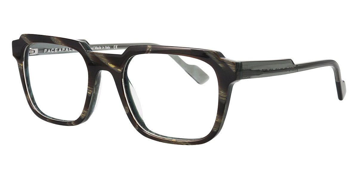 Face A Face® STAMP 2 FAF STAMP 2 0119 53 - Brown Gray Horn (0119) Eyeglasses