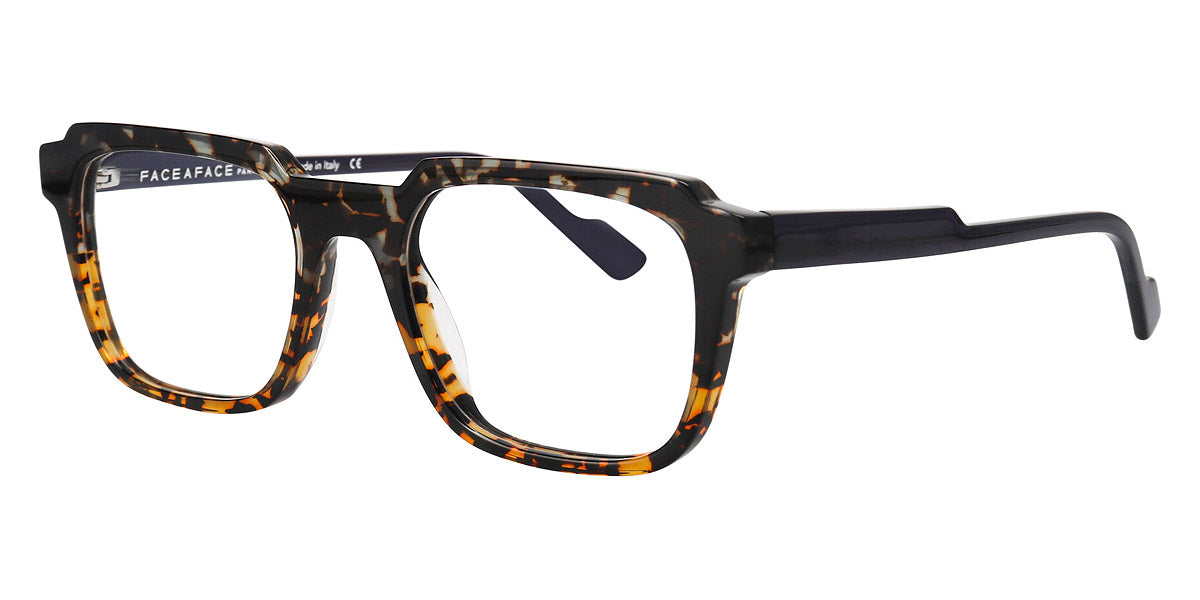 Face A Face® STAMP 2 FAF STAMP 2 6204 53 - Tortoise Duo Mustard (6204) Eyeglasses