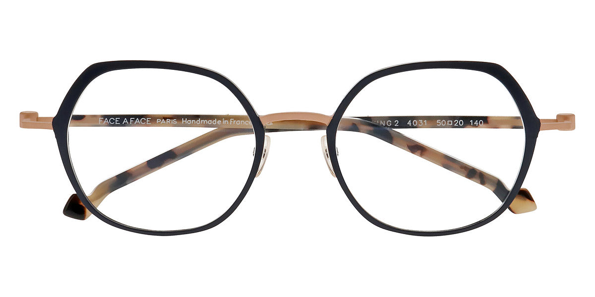 Face A Face® SWING 2 FAF SWING 2 4031 50 - Dark Mauve/Blue Mallard (4031) Eyeglasses