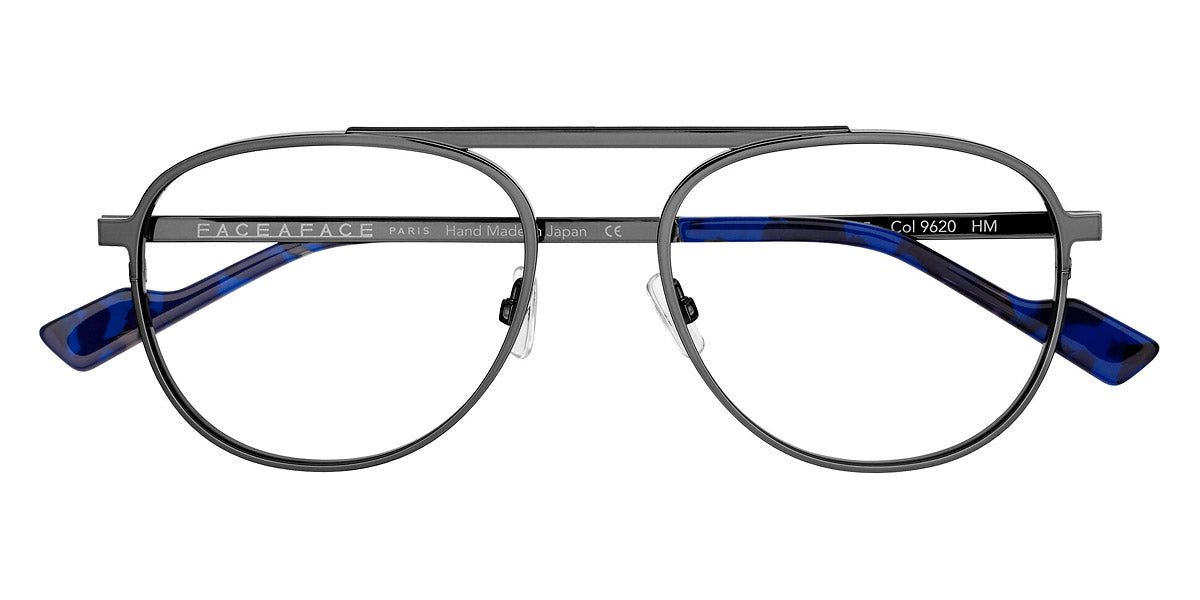 Face A Face® TADAO 2 FAF TADAO 2 9620 55 - Matte Flashy Blue (9620) Eyeglasses