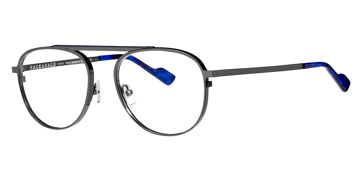 Face A Face® TADAO 2 FAF TADAO 2 9620 55 - Matte Flashy Blue (9620) Eyeglasses