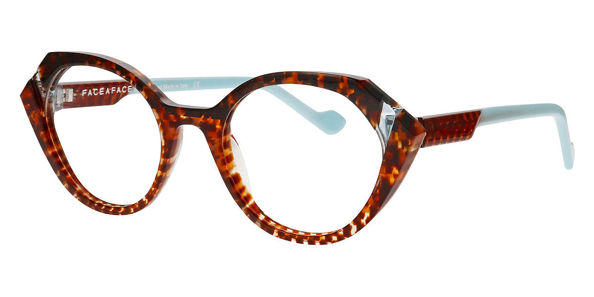 Face A Face® WITTY 1 FAF WITTY 1 3070 50 - Pixelated Tortoise (3070) Eyeglasses