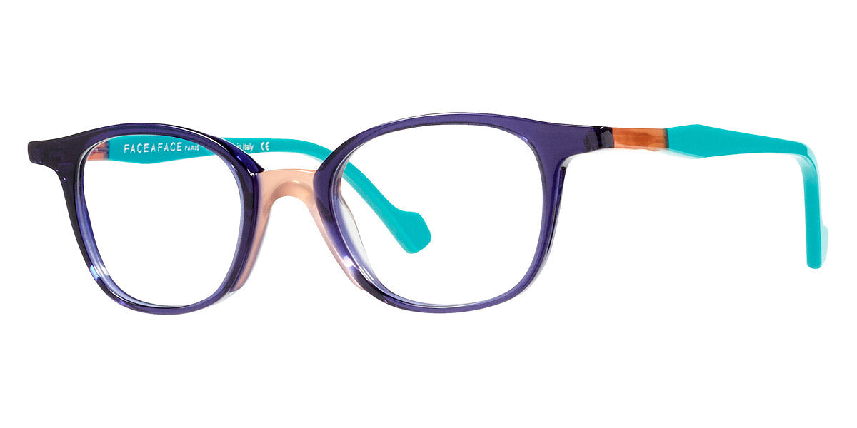 Face A Face® YAYOI 1 FAF YAYOI 1 008 46 - Ink Blue (008) Eyeglasses