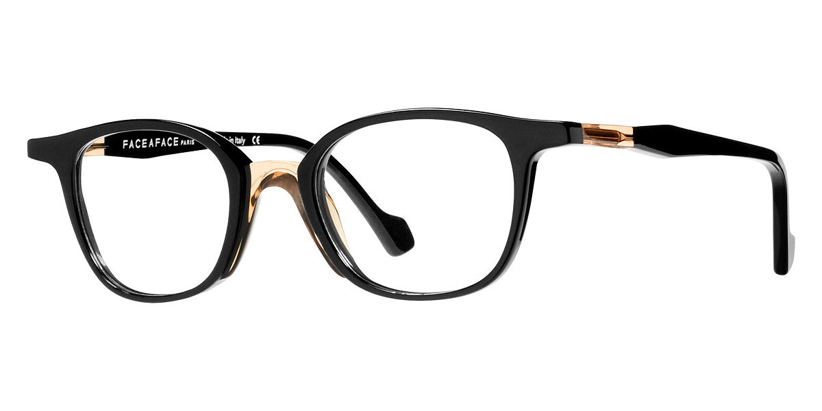 Face A Face® YAYOI 1 FAF YAYOI 1 100 46 - Black (100) Eyeglasses