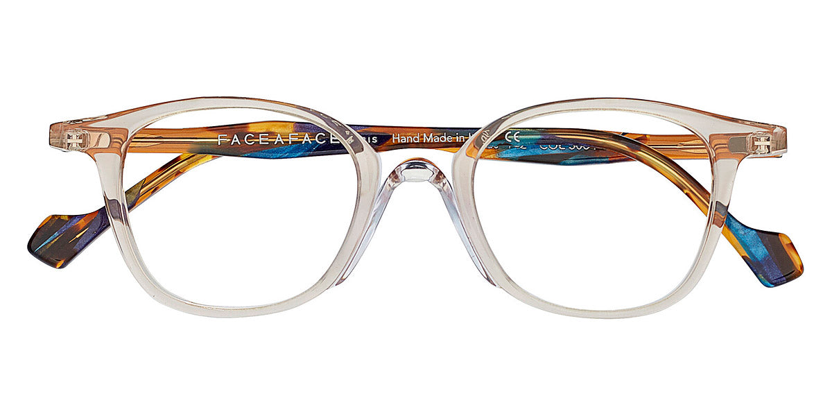 Face A Face® YAYOI 1 FAF YAYOI 1 3064 46 - Peach Transparent (3064) Eyeglasses