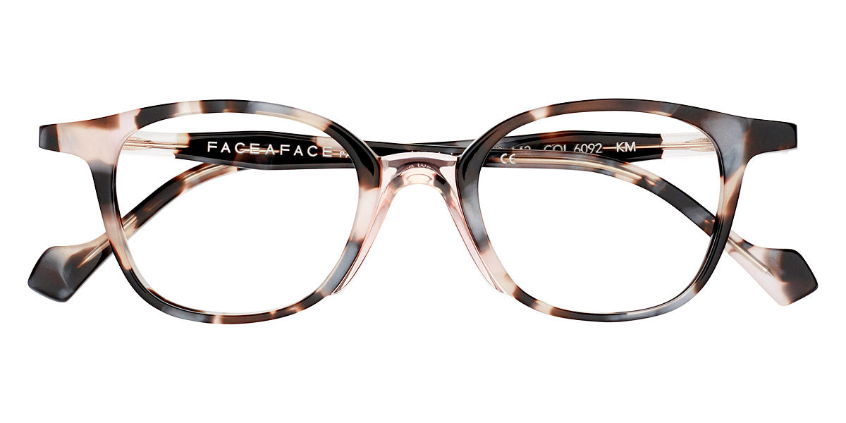 Face A Face® YAYOI 1 FAF YAYOI 1 6092 46 - Pearly Pink Camouflage (6092) Eyeglasses