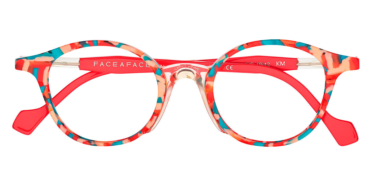 Face A Face® YAYOI 2 FAF YAYOI 2 9542 46 - Coral Gratine (9542) Eyeglasses