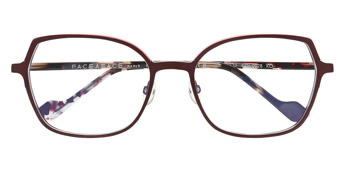 Face A Face® ZENIT 3 FAF ZENIT 3 0028 55 - Burgundy (0028) Eyeglasses