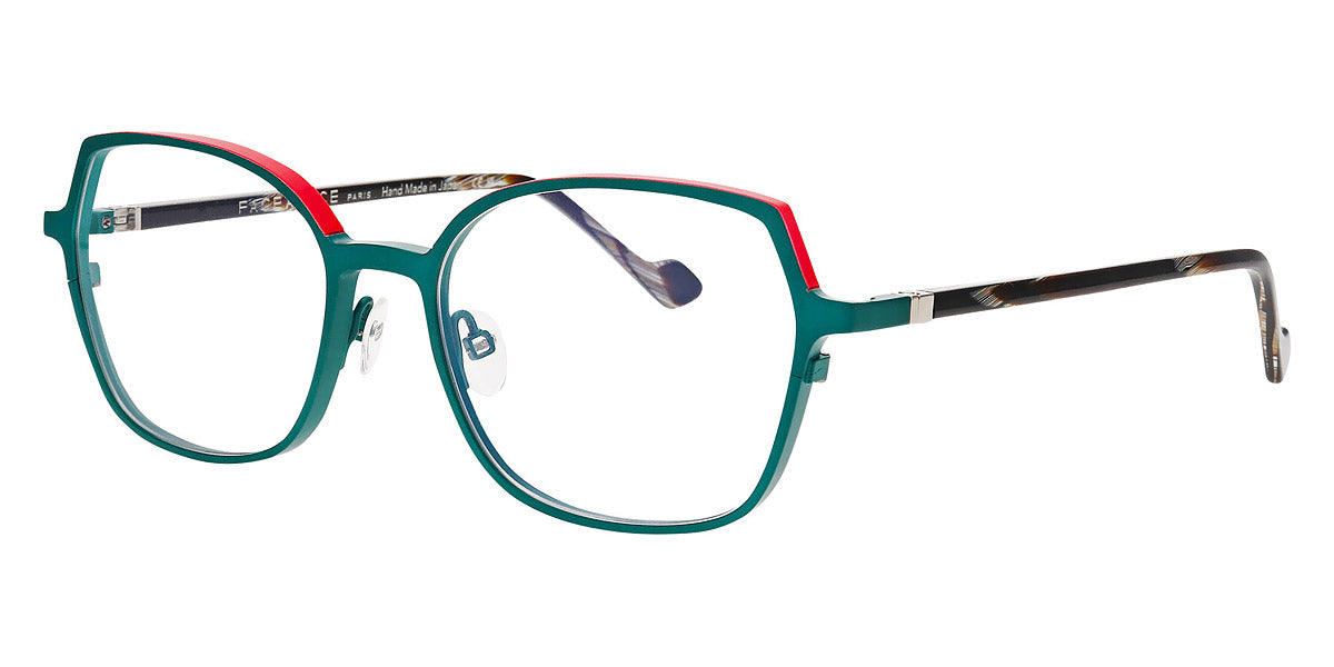 Face A Face® ZENIT 3 FAF ZENIT 3 9186 55 - Satin Dark Turquoise (9186) Eyeglasses