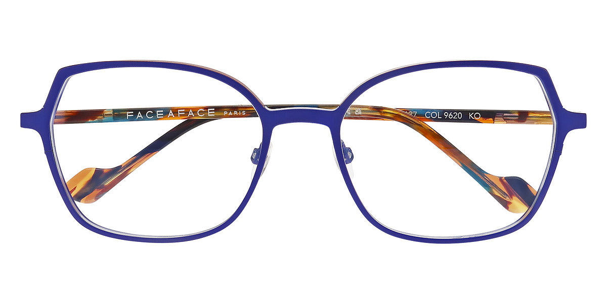 Face A Face® ZENIT 3 FAF ZENIT 3 9620 55 - Matte Flashy Blue (9620) Eyeglasses