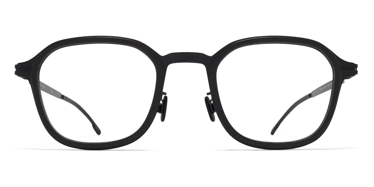 Mykita® FIR MYK FIR MH6 Pitch Black/Black 47 - MH6 Pitch Black/Black Eyeglasses