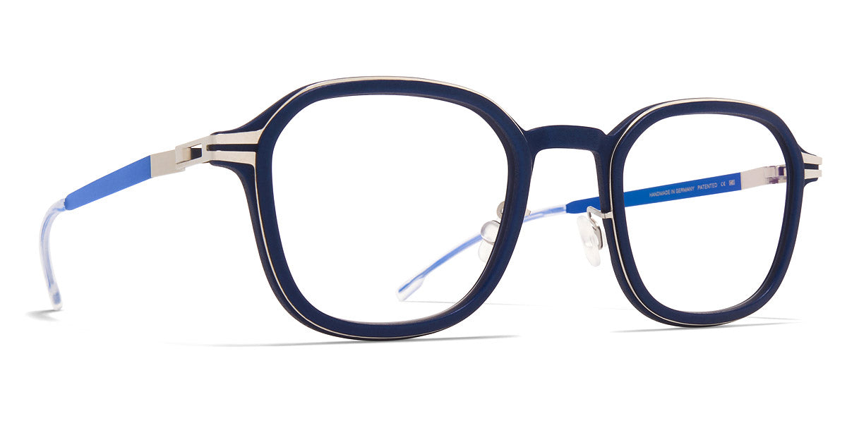 Mykita® FIR MYK FIR MHL3-Navy/Shiny Silver/Yale Bl 47 - MHL3-Navy/Shiny Silver/Yale Bl Eyeglasses