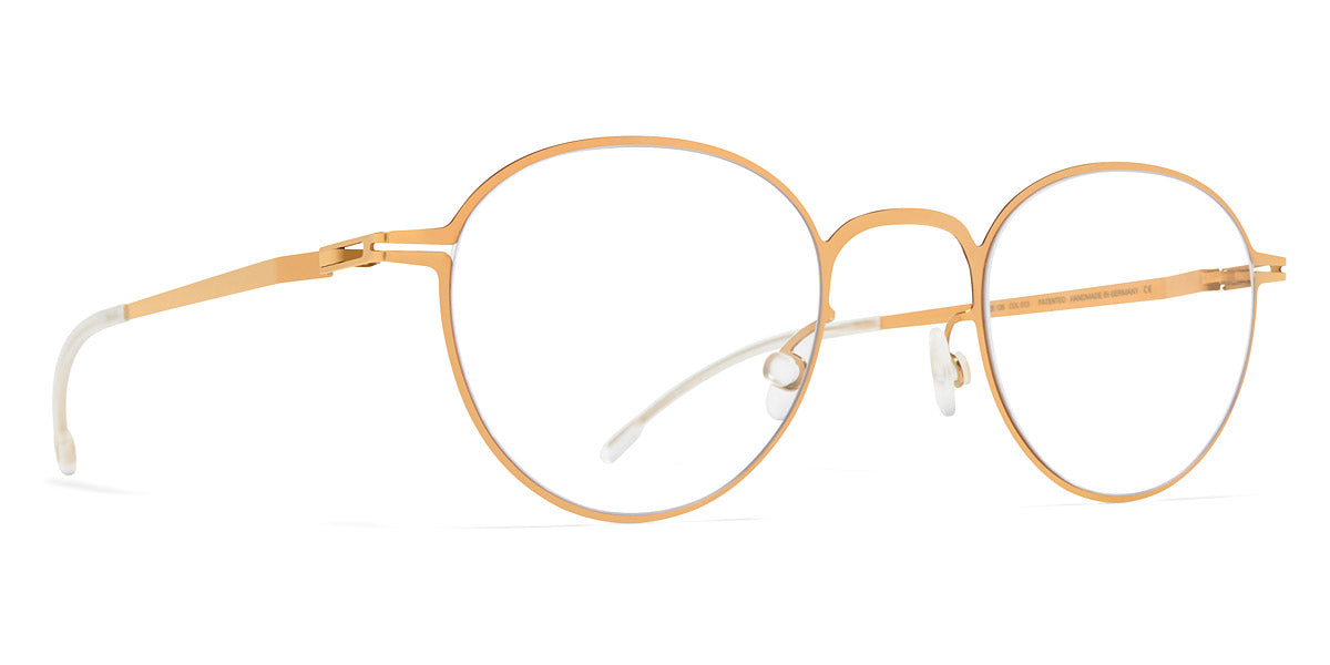 Mykita® FLEMMING MYK FLEMMING Glossy Gold 44 - Glossy Gold Eyeglasses