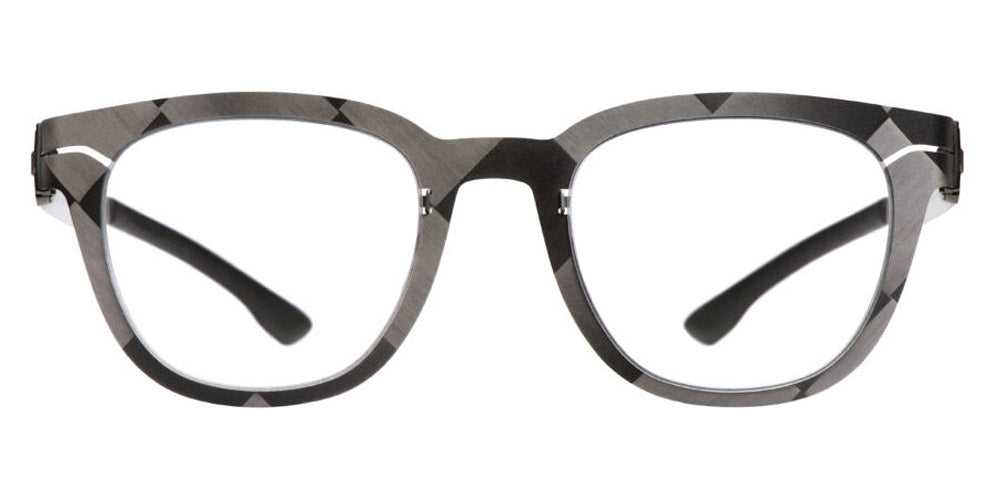 Ic! Berlin® FLX_07 ICB FLX_07 IC5081 02A 51 - Raw Night – Graphite-Ash Eyeglasses