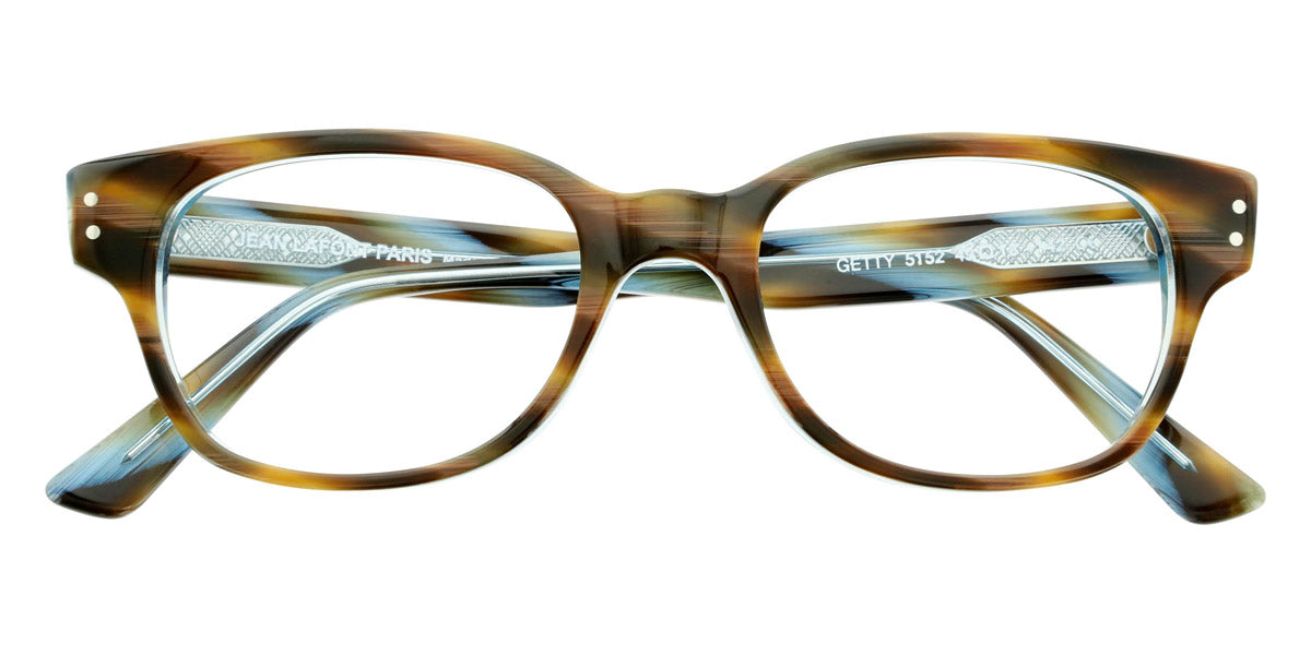 Lafont® Getty LAF GETTY 5152 49 - Horn 5152 Eyeglasses