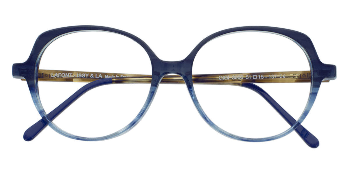 Lafont® Gigi LAF GIGI 3060 51 - Blue 3060 Eyeglasses