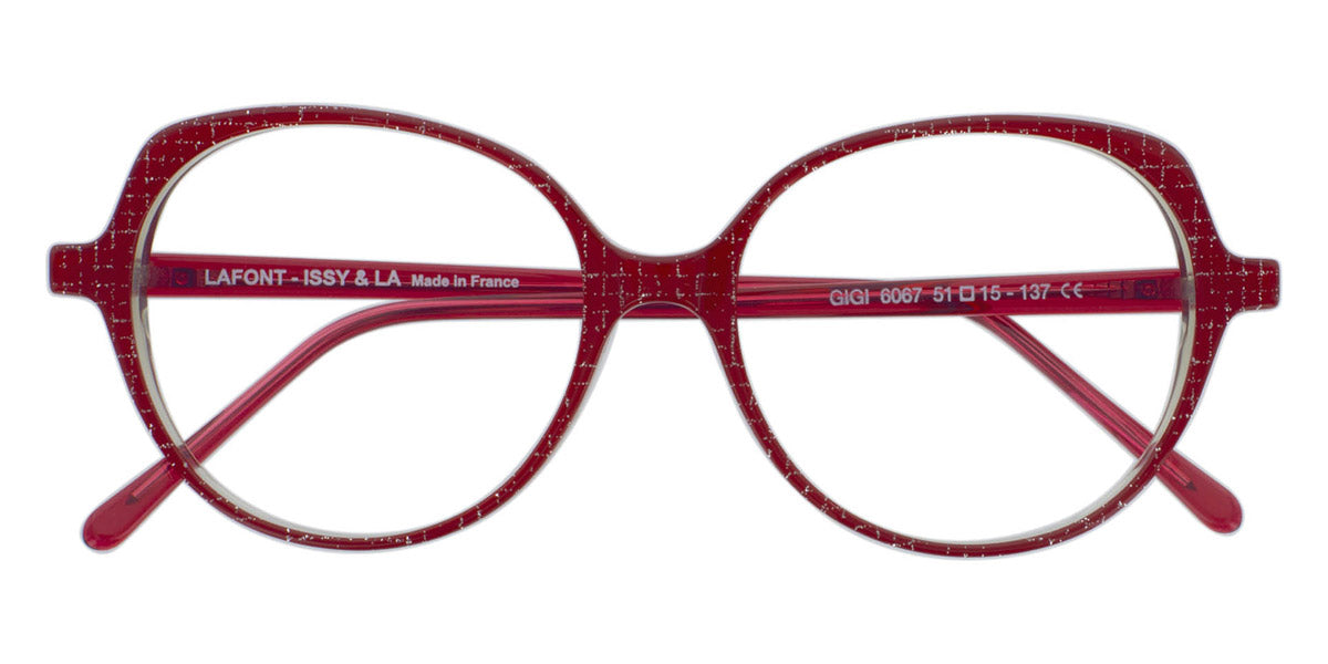 Lafont® Gigi LAF GIGI 6067 51 - Red 6067 Eyeglasses