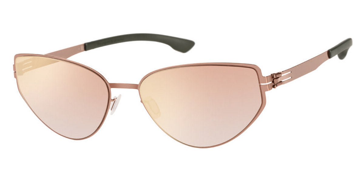 Ic! Berlin® Shay Shiny Copper 59 Sunglasses