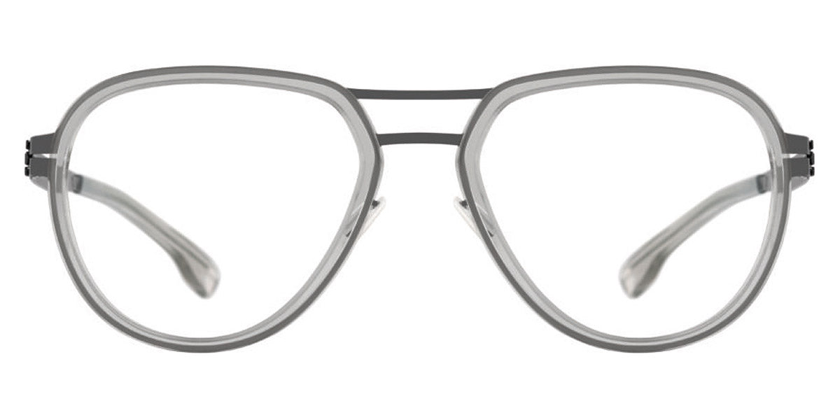 Ic! Berlin® Elliot Gun-Metal-Sky-Grey 56 Eyeglasses