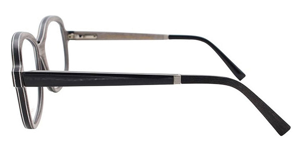 Gold & Wood® AVA G&W AVA 40 52 - 40 - Glossywood /Ebony Tanganyika/Grey Eucalyptus Eyeglasses