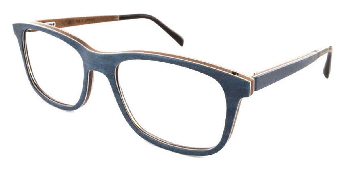 Gold & Wood® B16 NEO 01 G&W B16 NEO 01 02 54 - 02 - Blue Jeans/Hazelnut/Speckled Brown Eyeglasses