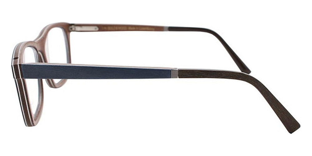 Gold & Wood® B16 NEO 01 G&W B16 NEO 01 02 54 - 02 - Blue Jeans/Hazelnut/Speckled Brown Eyeglasses