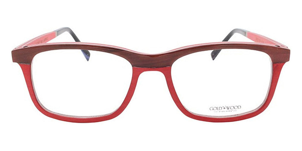 Gold & Wood® B16 NEO 01 G&W B16 NEO 01 08 54 - 08 - Light Brown Horn/Red Tanganyika Eyeglasses