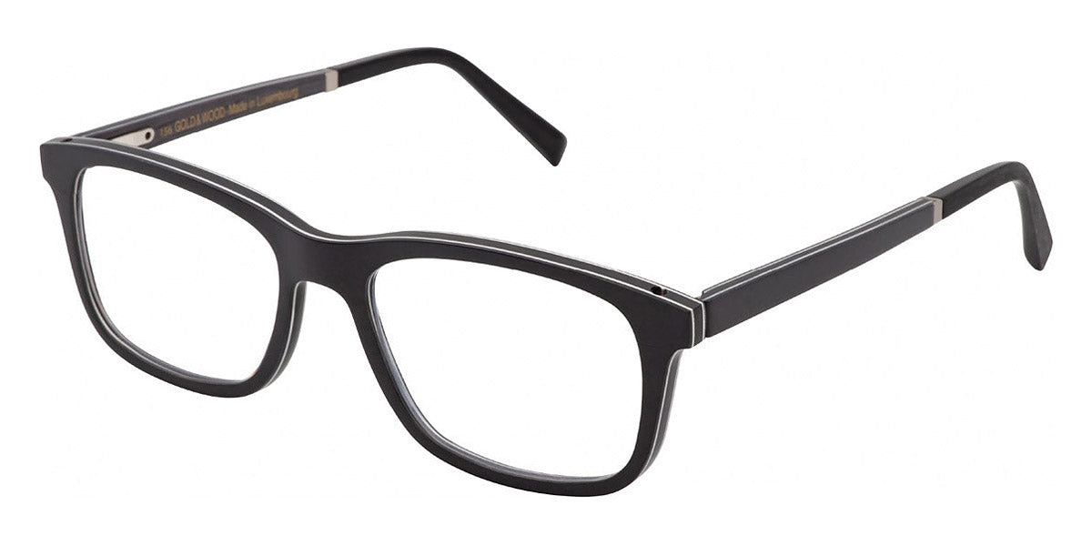 Gold & Wood® B16 NEO 01 G&W B16 NEO 01 40 54 - 40 - Glossywood/Ebony Tanganyika/Grey Oak Eyeglasses