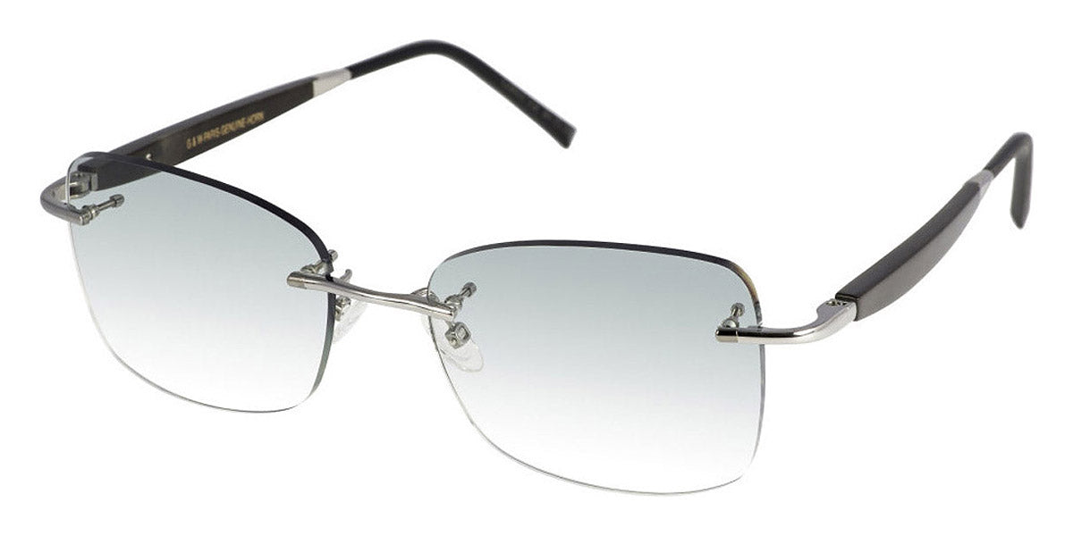 Gold & Wood® COMTESSE 04 G&W COMTESSE 04 05 04 CM41 - 05.04.CM41 White Gold Plated Sunglasses