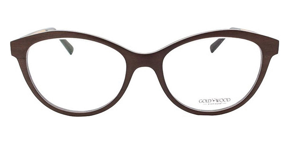 Gold & Wood® DEA G&W DEA 01 52 - 01 - Brown Tanganyika/Honey Bird's Eye Maple Eyeglasses