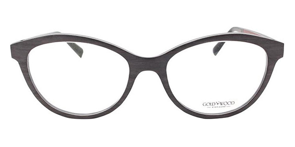 Gold & Wood® DEA G&W DEA 03 52 - 03 - Grey Oak/Burgundy Bolivar Eyeglasses