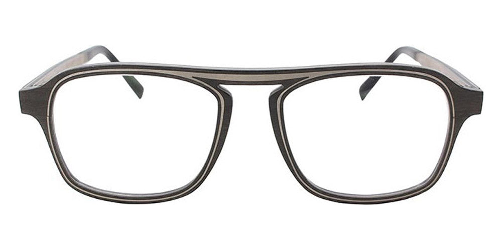 Gold & Wood® ERIS 01 G&W ERIS 01 62 52 - 62 - Graphywood/Grey Bolivar/Grey Eucalyptus Eyeglasses