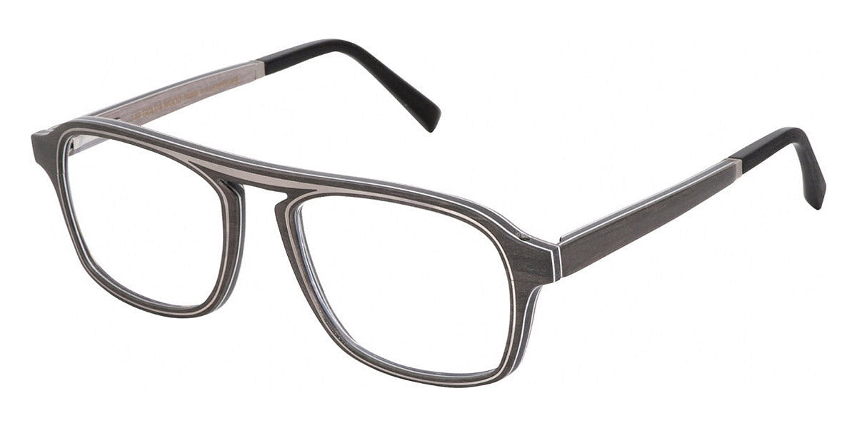 Gold & Wood® ERIS 01 G&W ERIS 01 62 52 - 62 - Graphywood/Grey Bolivar/Grey Eucalyptus Eyeglasses